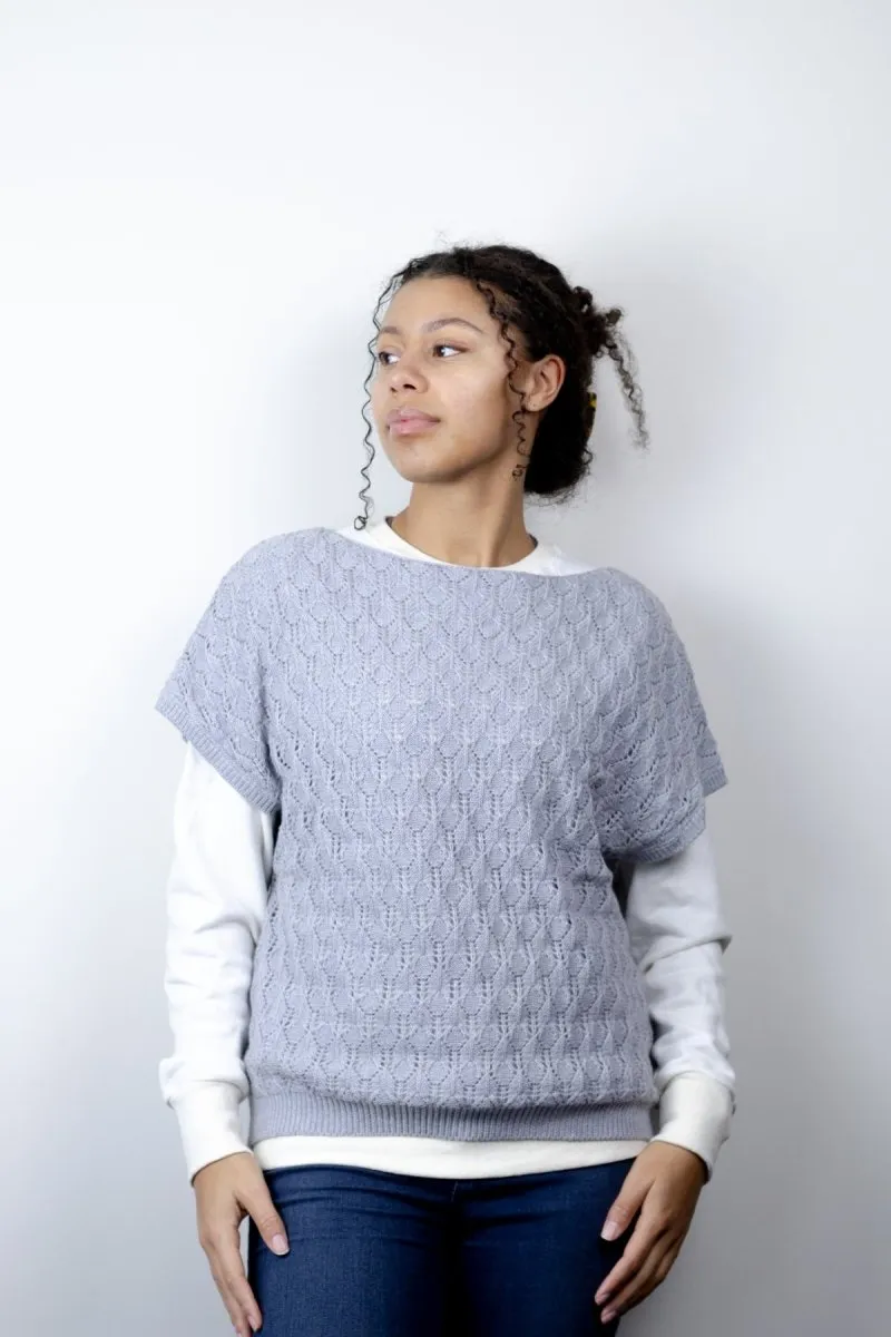 Birdie Cashmere Blend Sweater Vest
