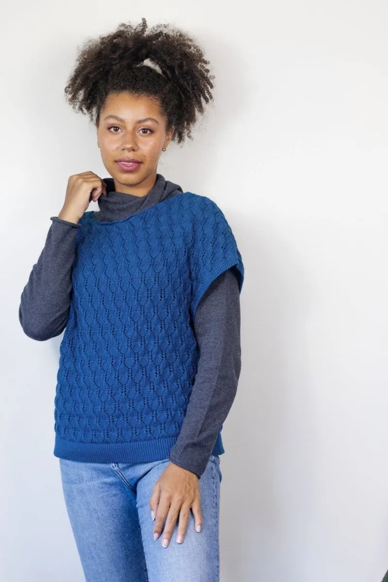 Birdie Cashmere Blend Sweater Vest
