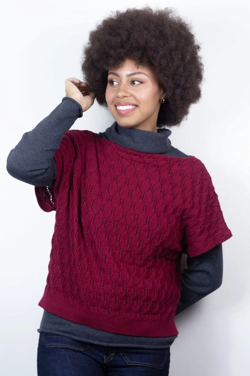 Birdie Cashmere Blend Sweater Vest