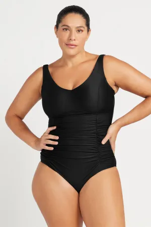 Black Hues Raphael E / F Cup Underwire One Piece