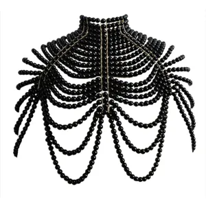 Black Pearl Chunky Body Chain