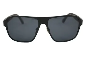 Black Titanium Ebony Wood Aviator Sunglasses - Raptor