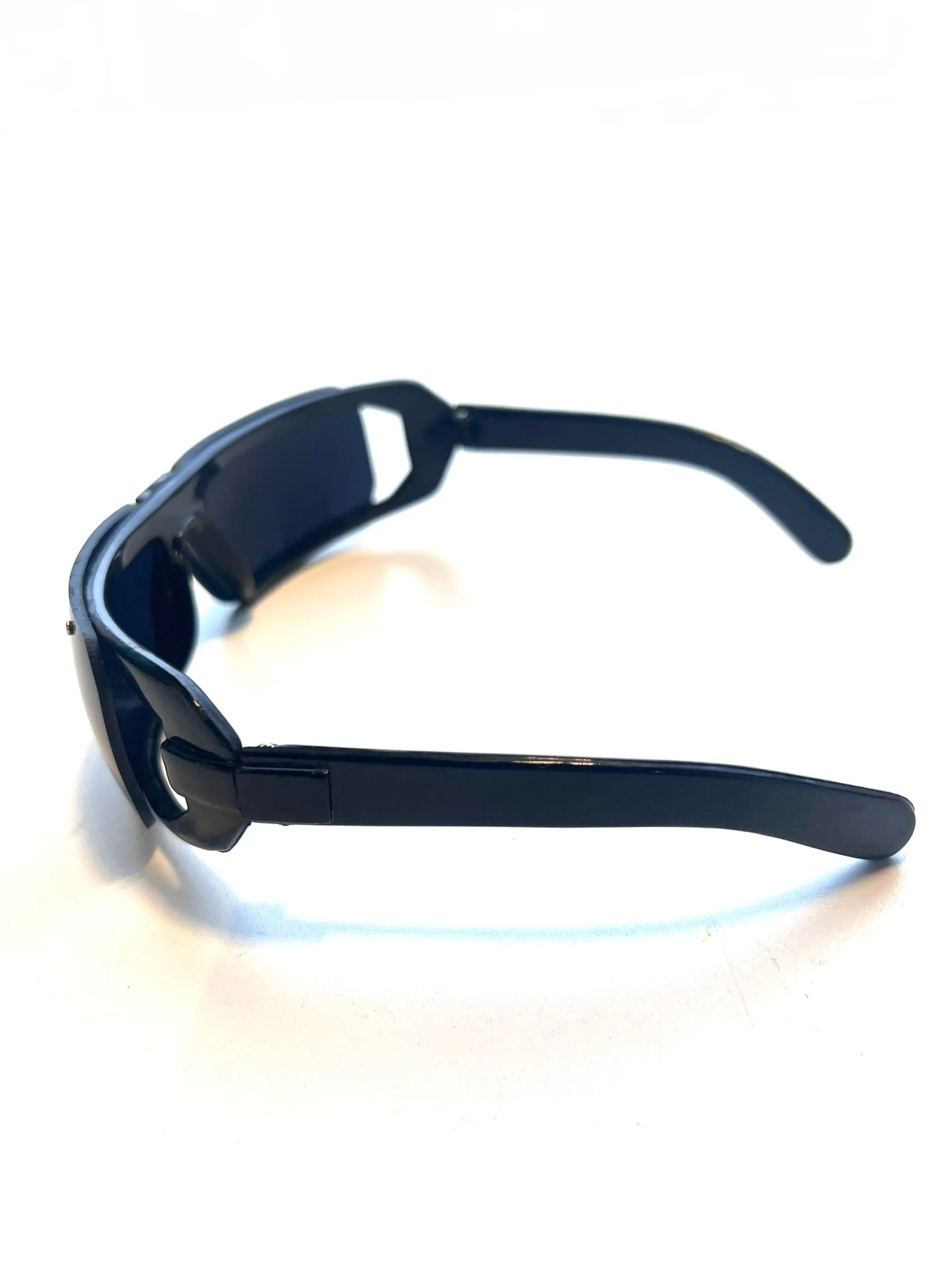 Black Wrap Around Sunglasses