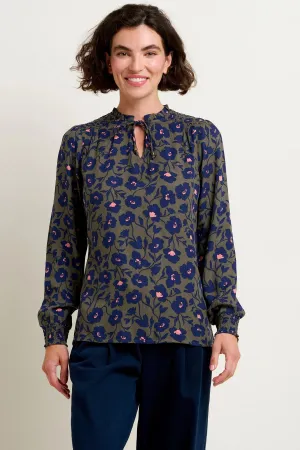 Brakeburn - Midnight Bloom Blouse