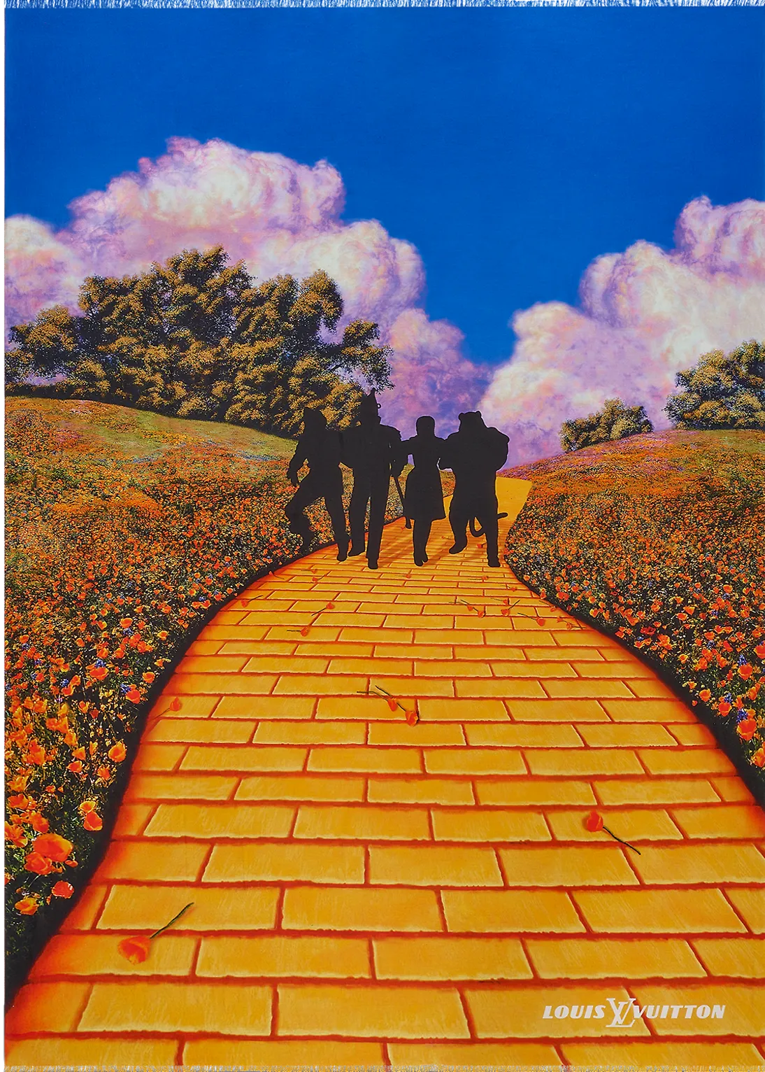 Brick Road Stole Scarf Virgil Abloh Limited Edition