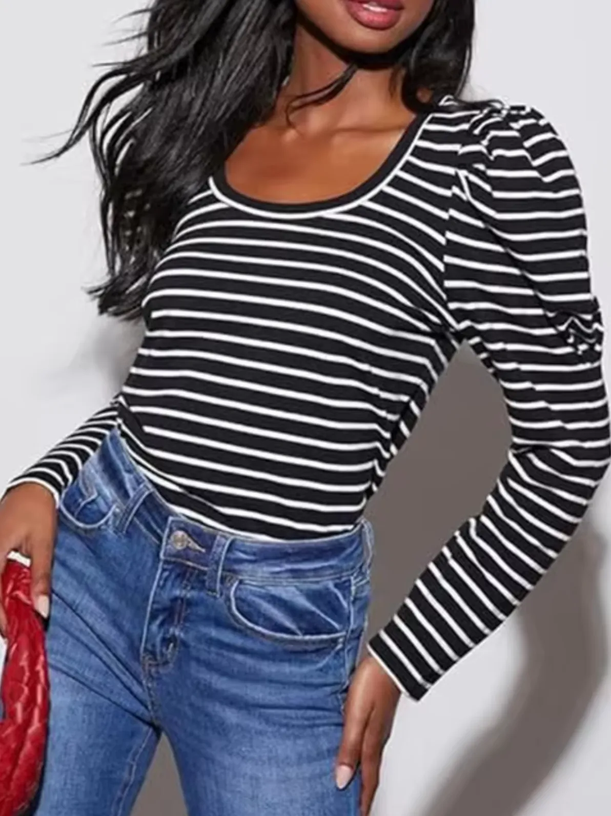 Britin® | Long-Sleeved Puff Sweater