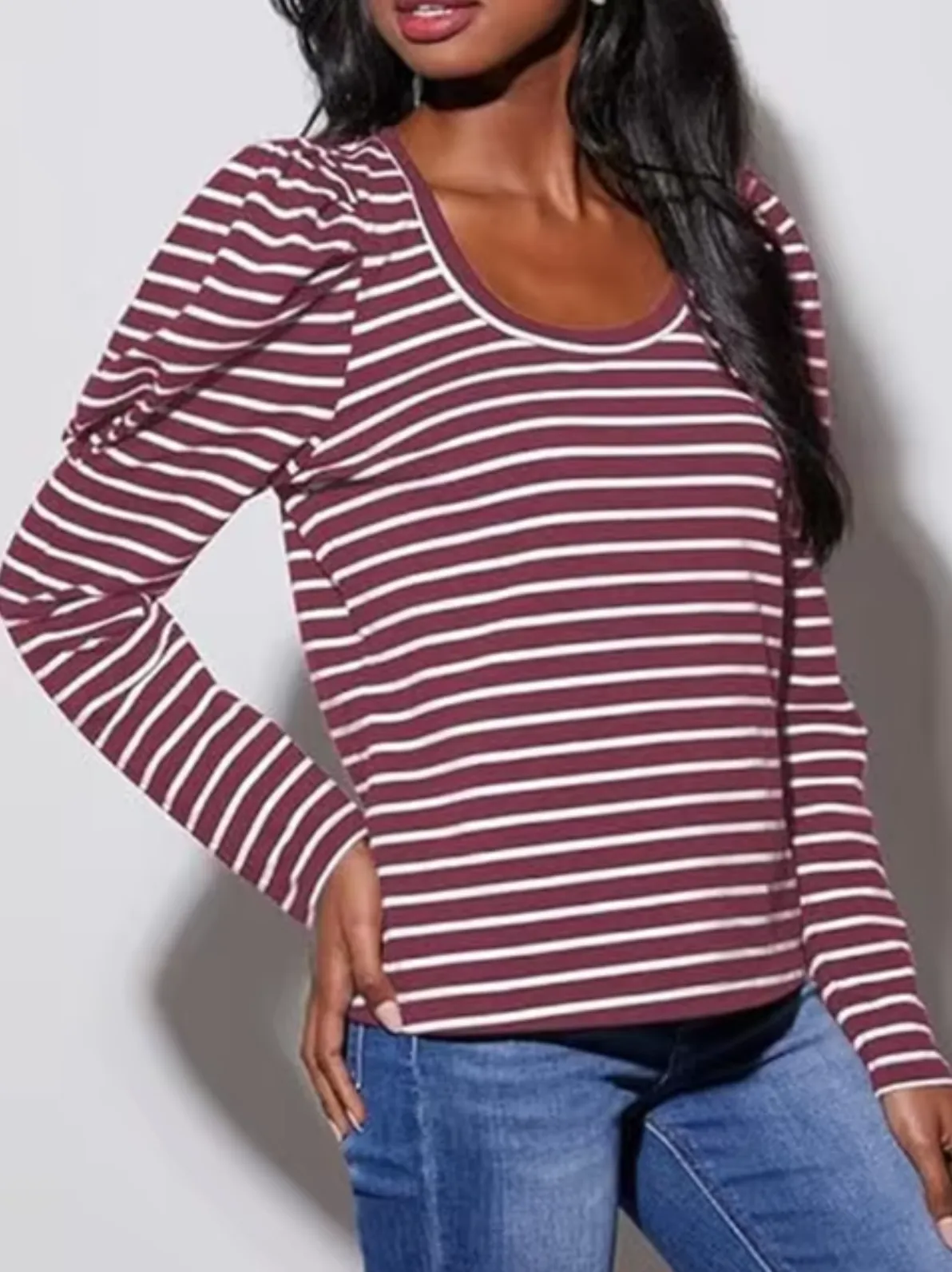 Britin® | Long-Sleeved Puff Sweater
