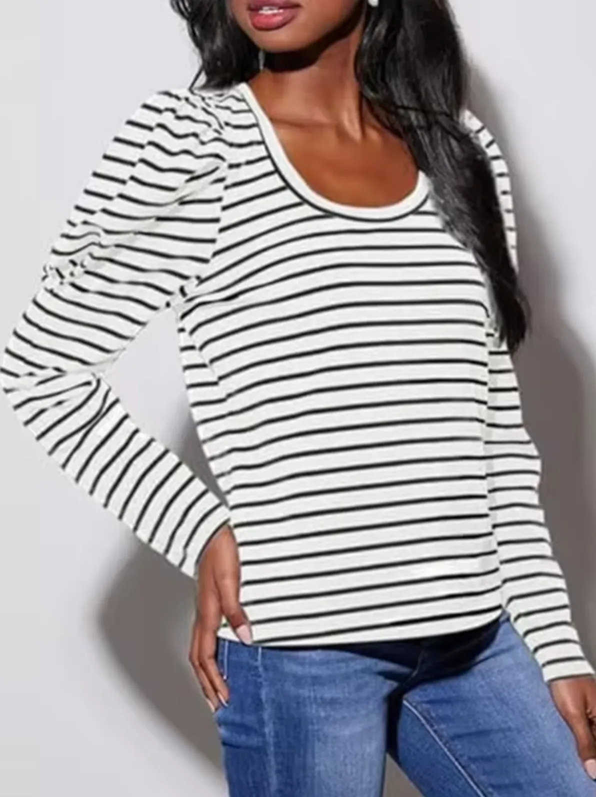 Britin® | Long-Sleeved Puff Sweater