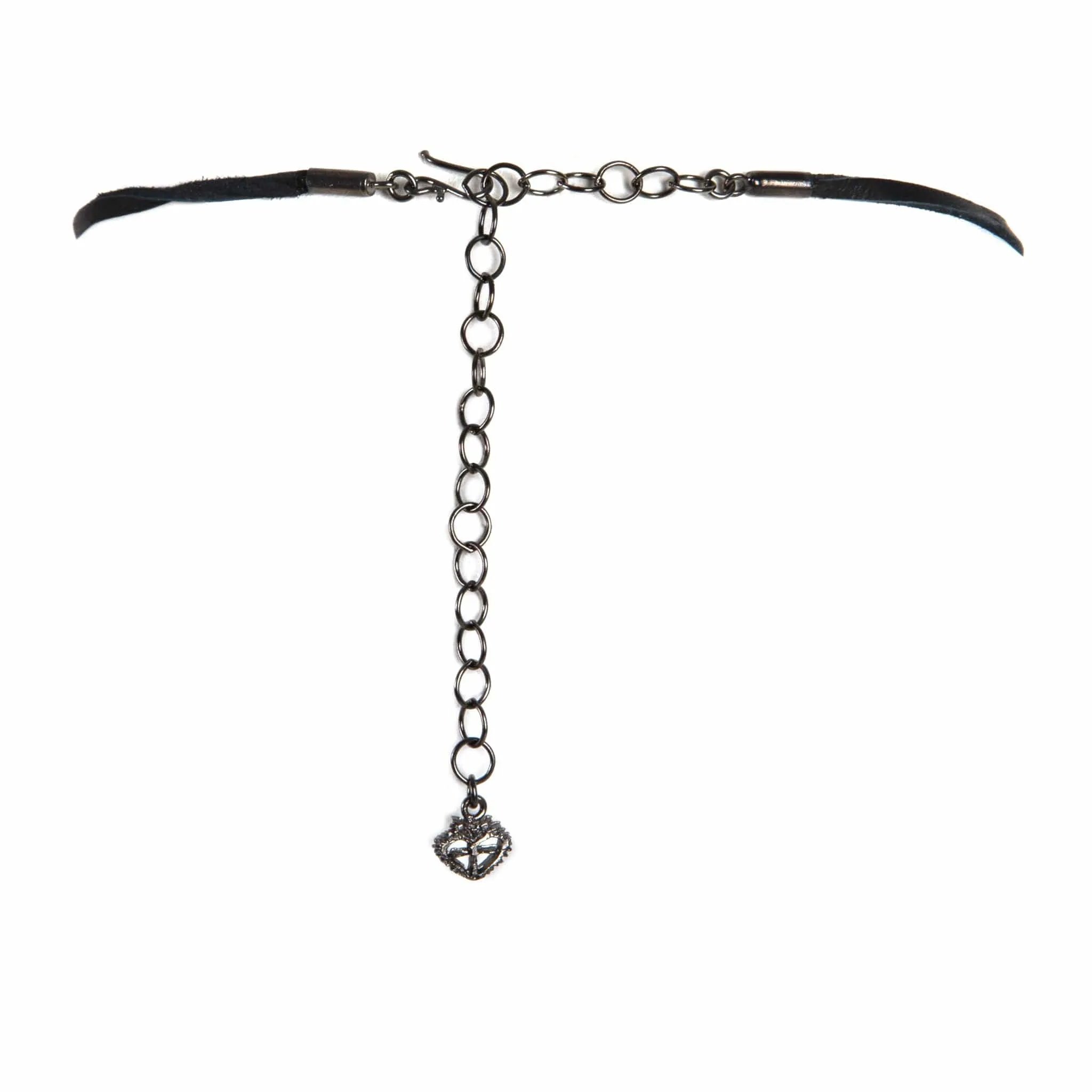 Bronze & Leather Chains Plated