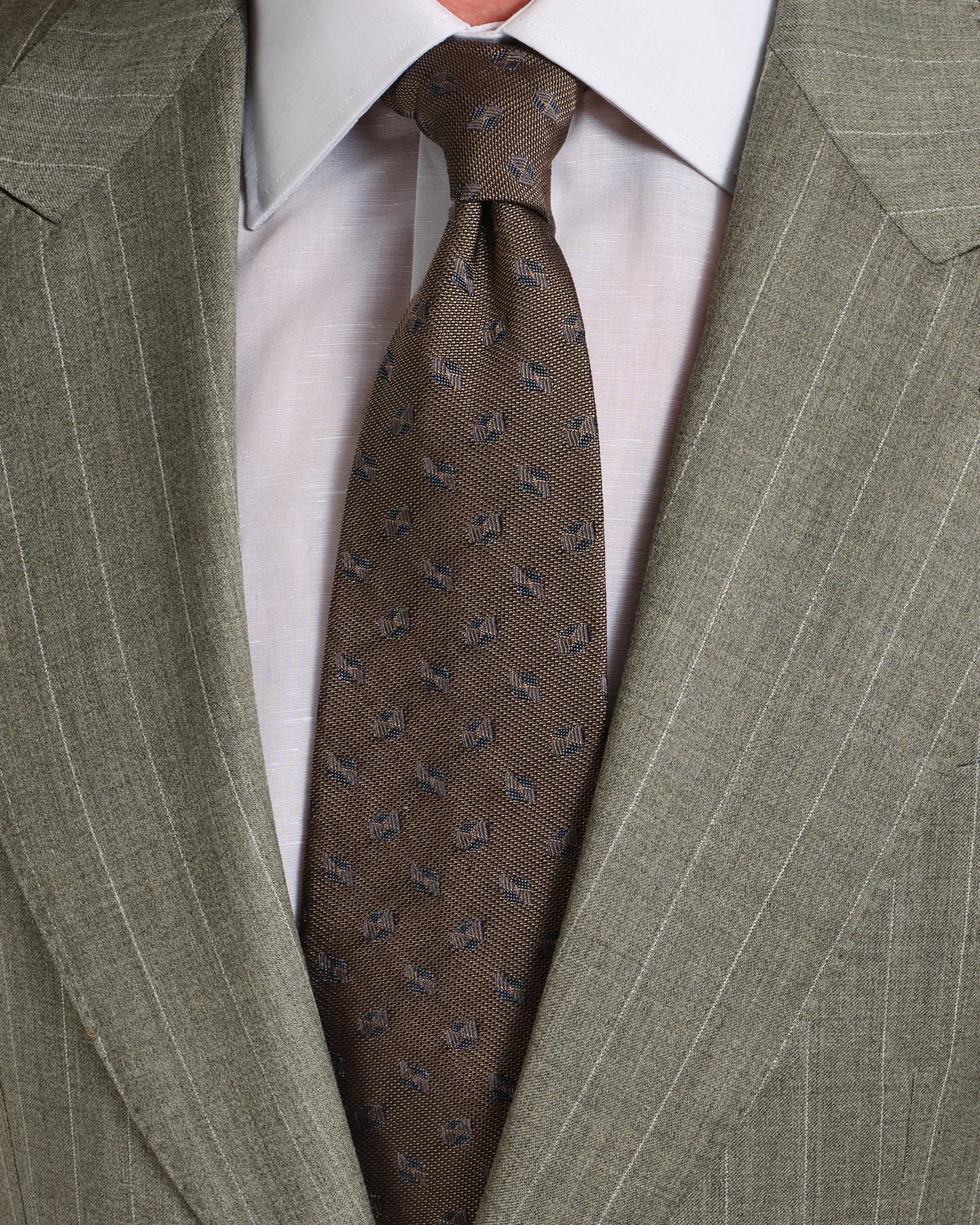 Bronze Deco Icon Tie