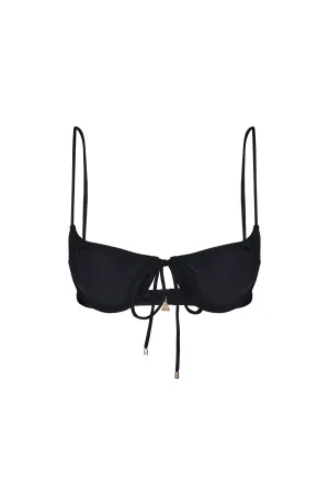 BRUNA TOP | BLACK MATTE