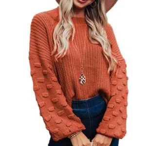 Bubbles Sleeves Sweater