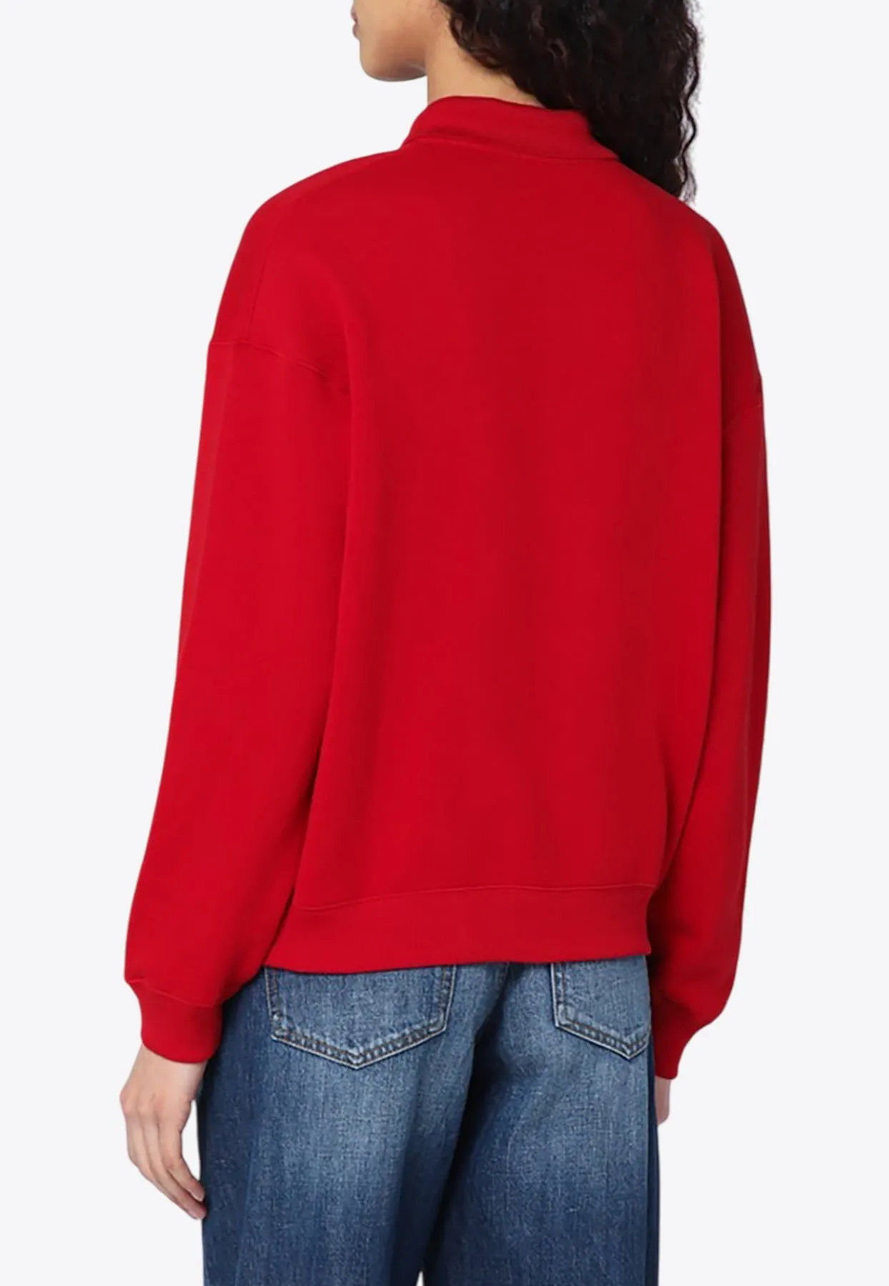 Cable Knit Logo Sweater