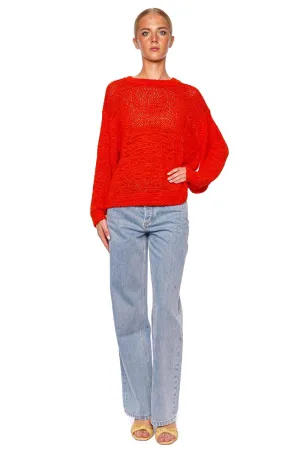 Cala Cayenne Open Stitch Sweater