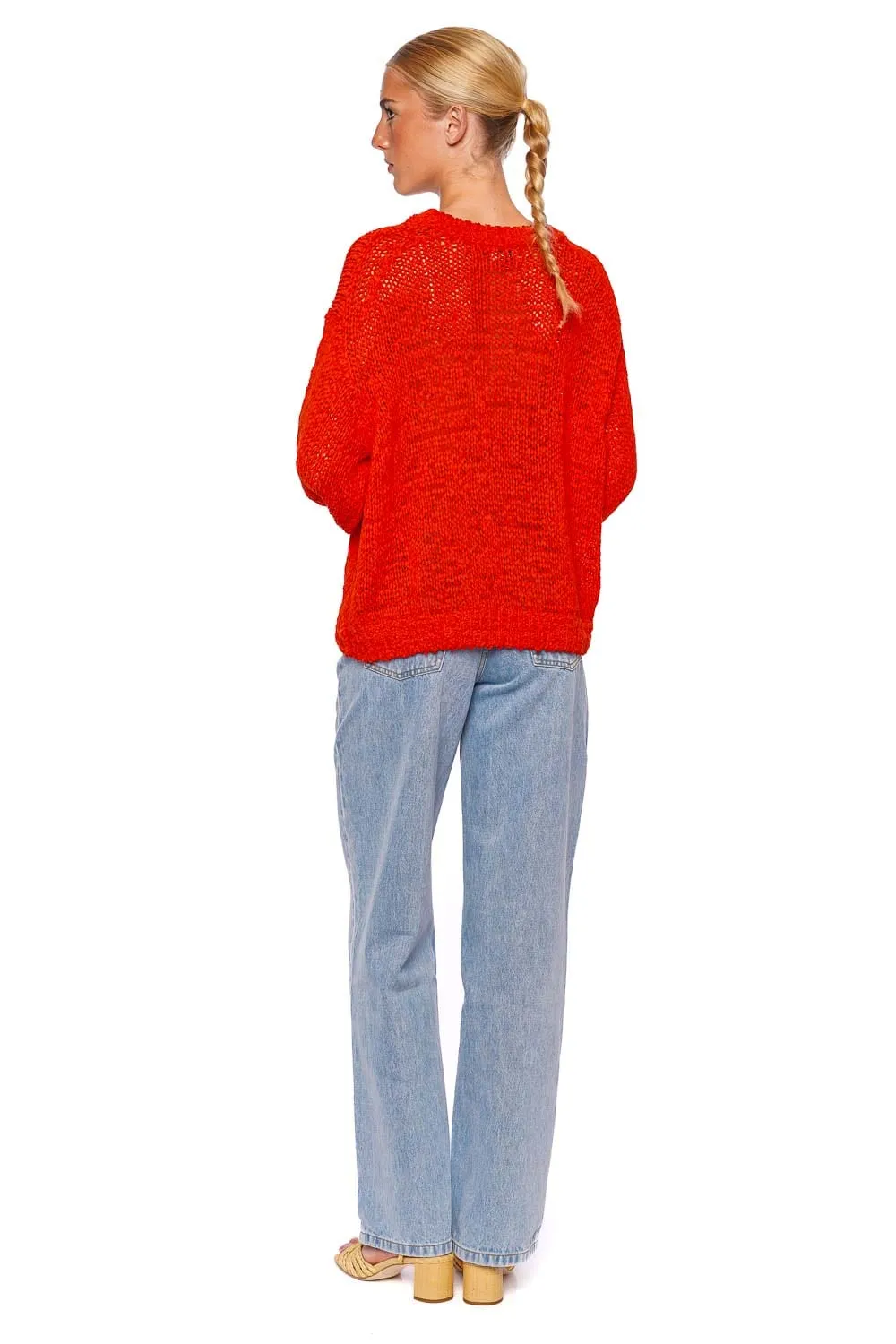 Cala Cayenne Open Stitch Sweater