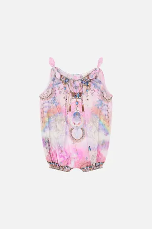 CAMILLA - Babies Tie Shoulder Romper Wings Of Pegasus