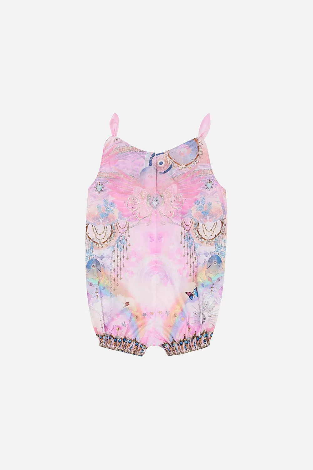 CAMILLA - Babies Tie Shoulder Romper Wings Of Pegasus
