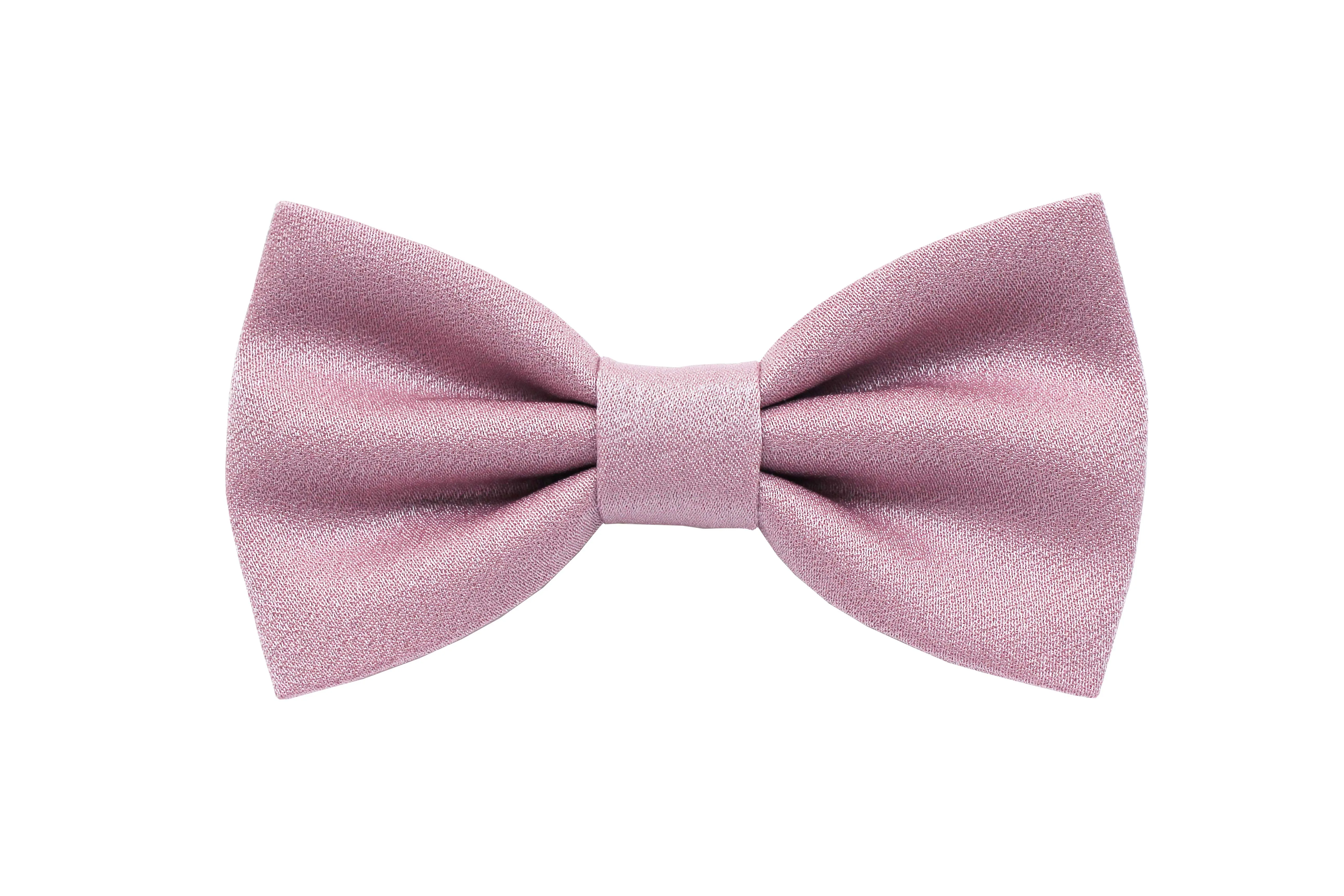 Capsule Collection Silk Dusty Rose Bow Tie