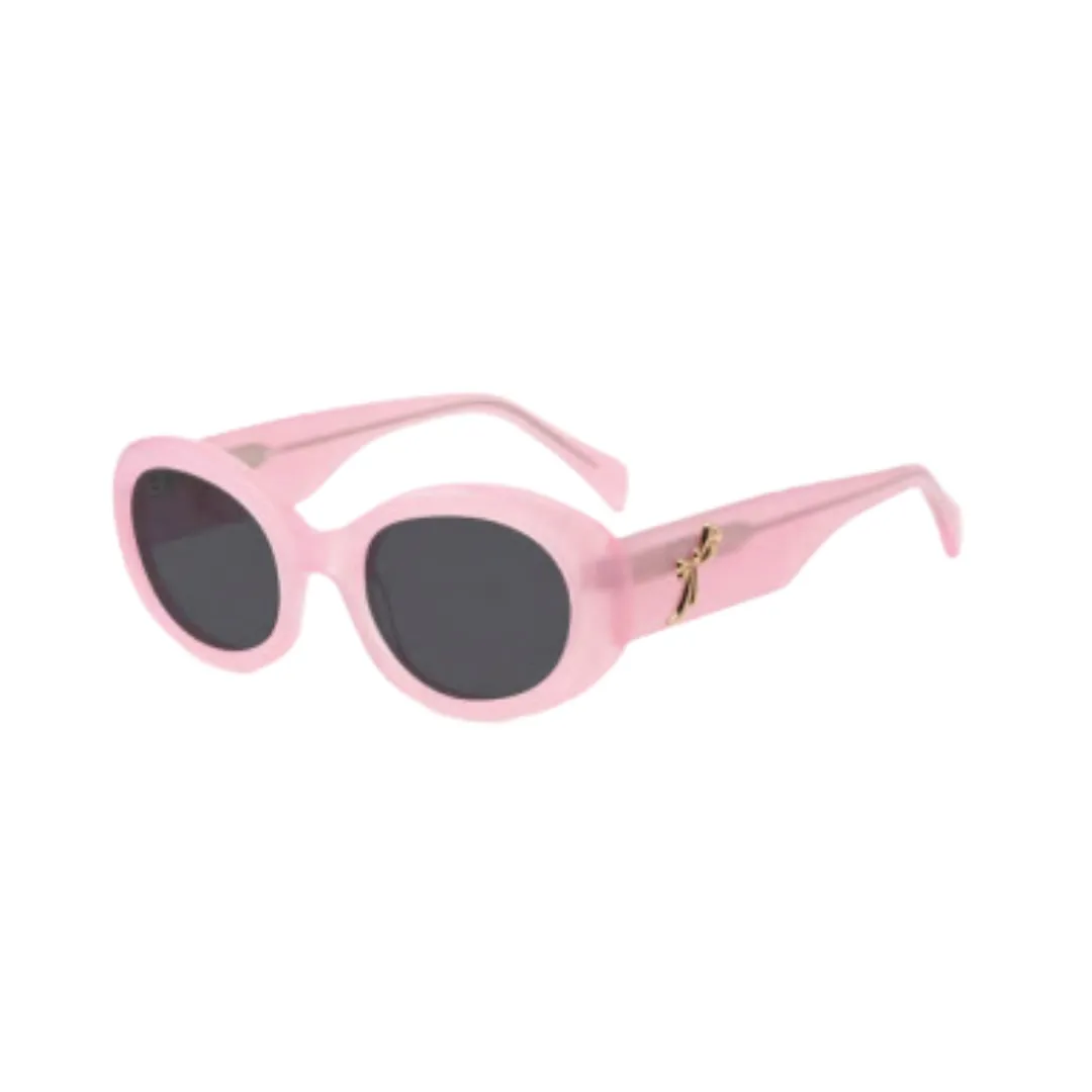 Cara Oval Acetate Sunglasses