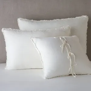 Carmen Deluxe Sham - Winter White