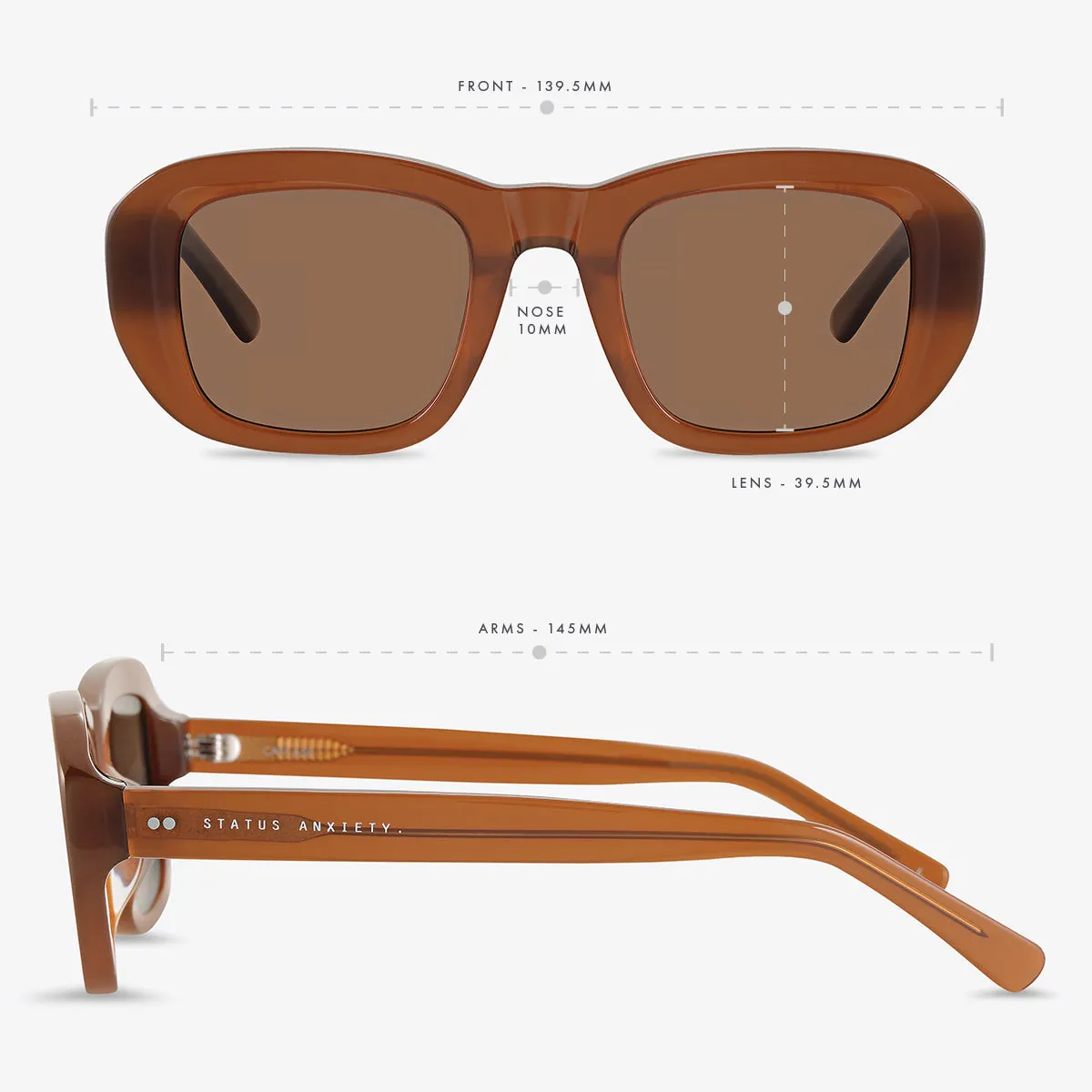 Cascade Sunglasses - Brown