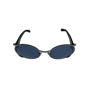 Chanel Blue Round Sunglasses