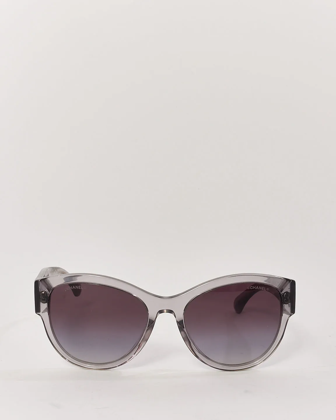 Chanel Grey Acetate Cat Eye Frame 5434 Sunglasses