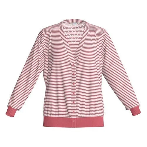 Cheryl - Pink White Stripe