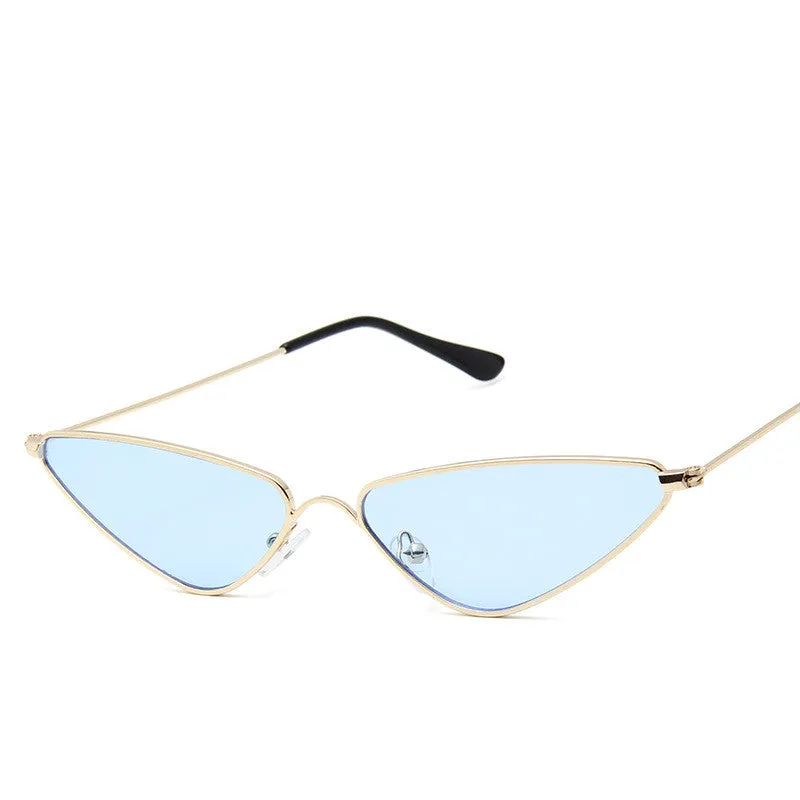 Chic Metal Cat Eye Sunglasses