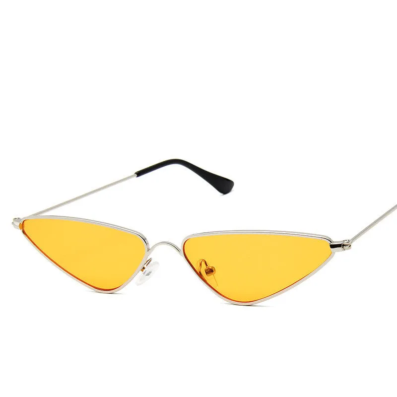Chic Metal Cat Eye Sunglasses