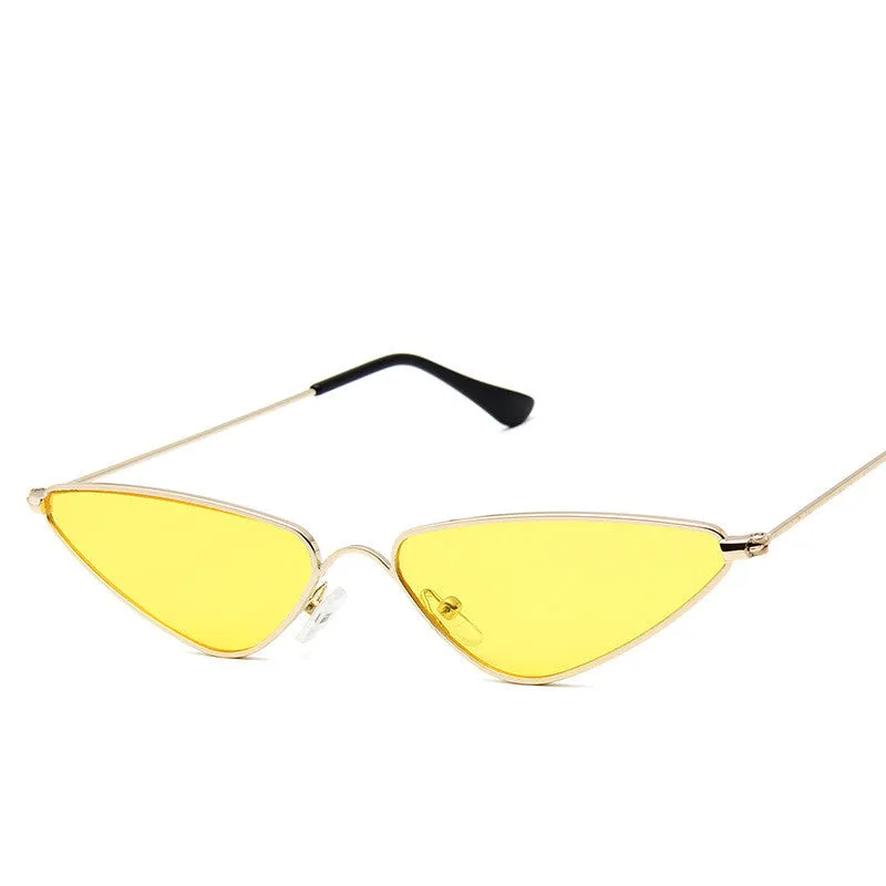Chic Metal Cat Eye Sunglasses
