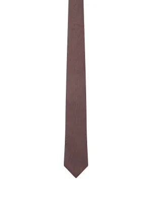 Chocolate Fossati Tie