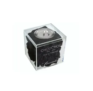 Chouchou Silk Hair Scrunchies Black