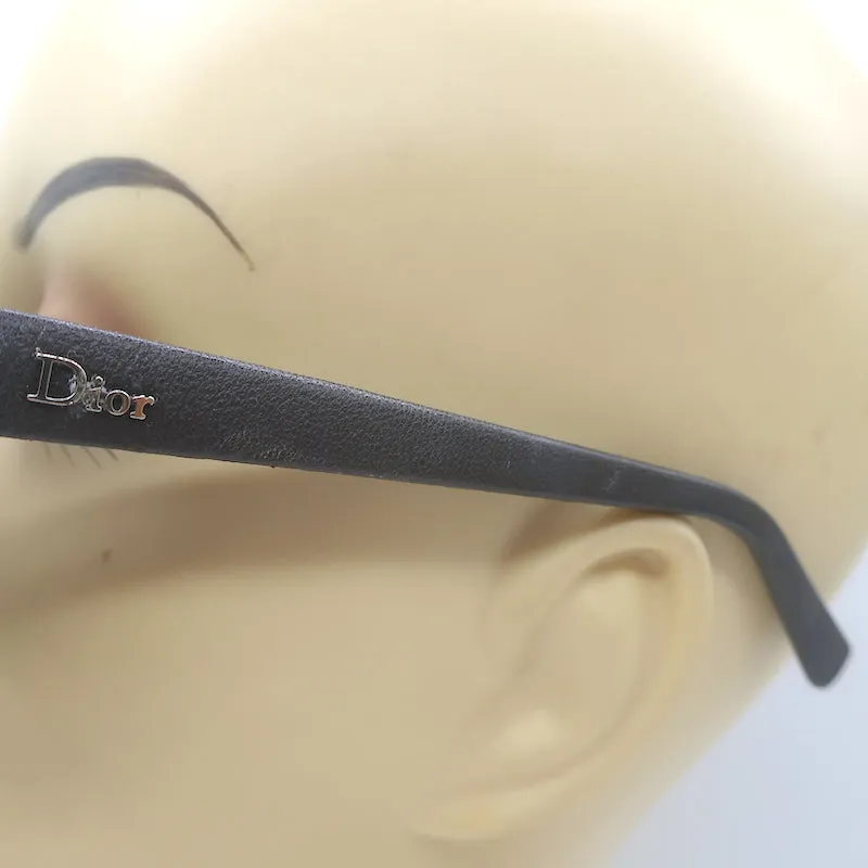 Christian Dior DiorTaffetas1 Oversized Sunglasses Brown Tortoise & Leather 2FFHA