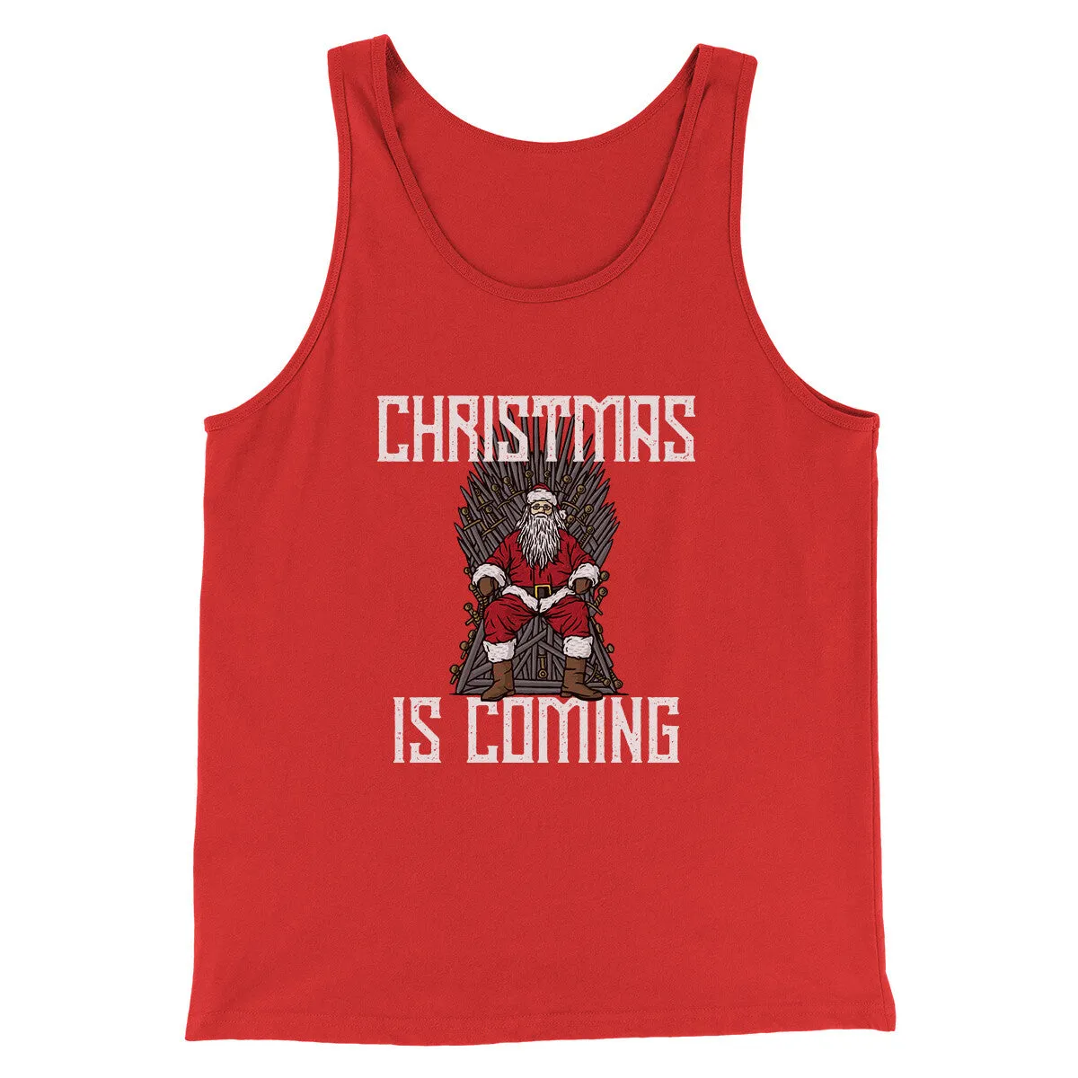 Christmas Is Coming Men/Unisex Tank Top
