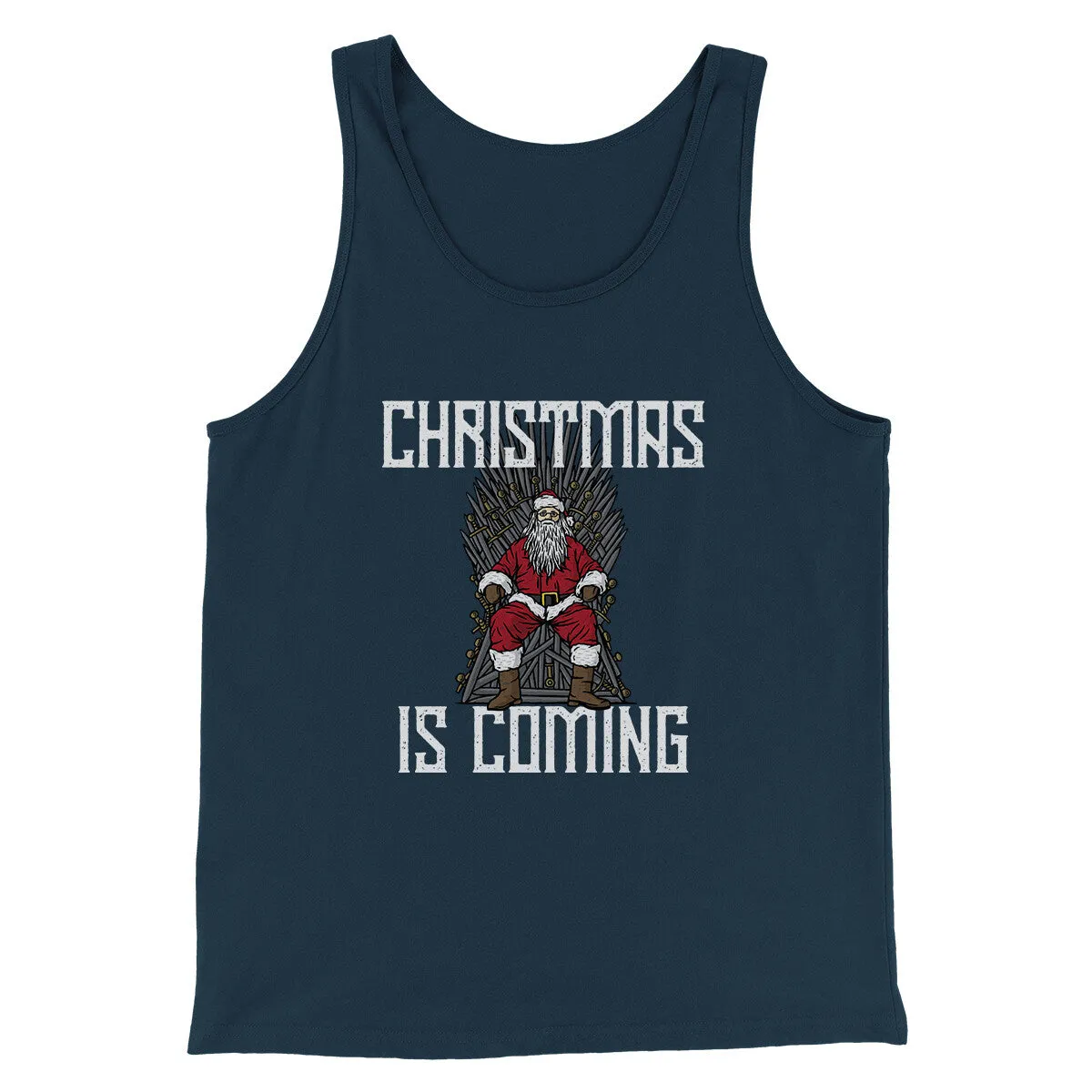 Christmas Is Coming Men/Unisex Tank Top