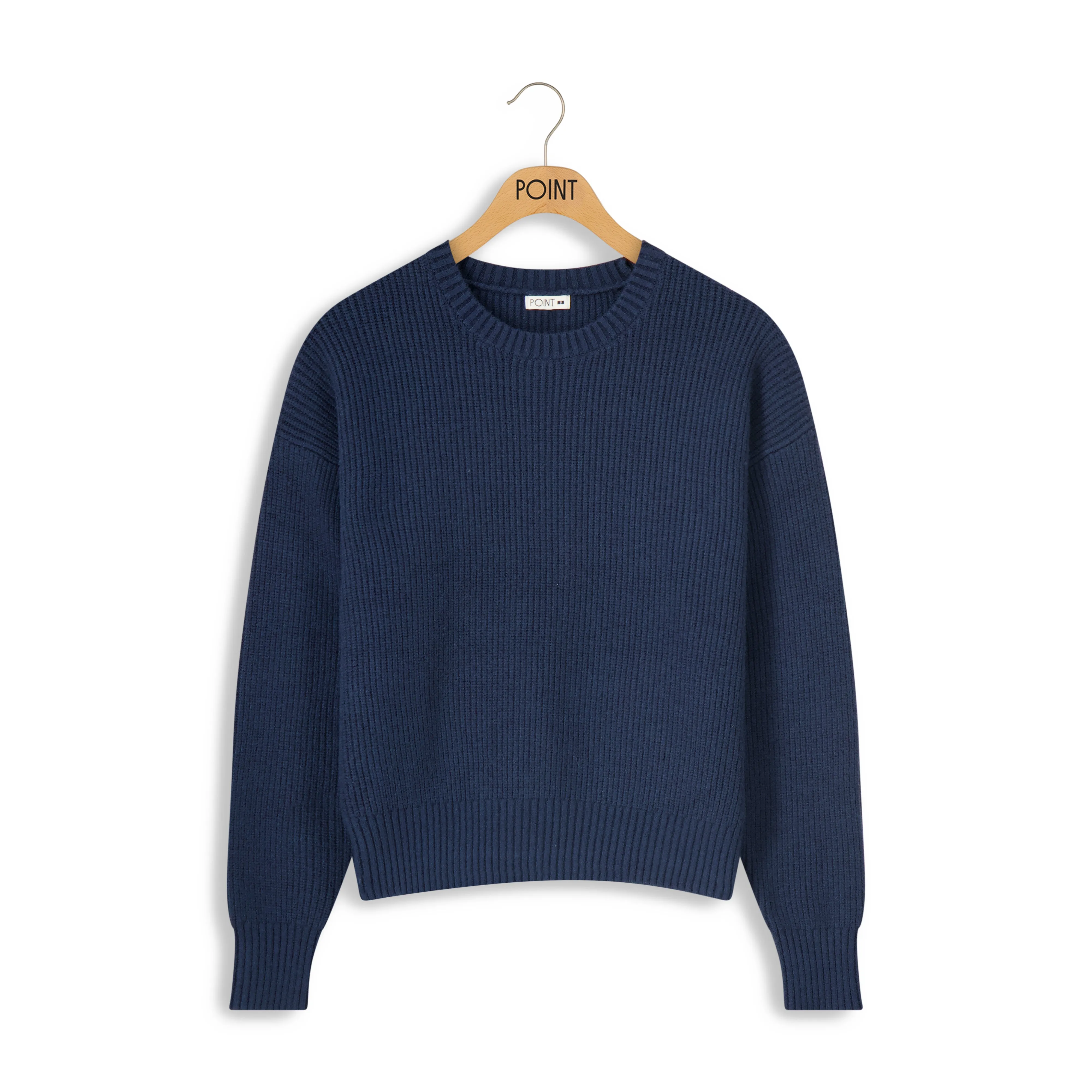 chunky crew sweater