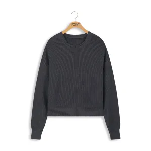 chunky crew sweater