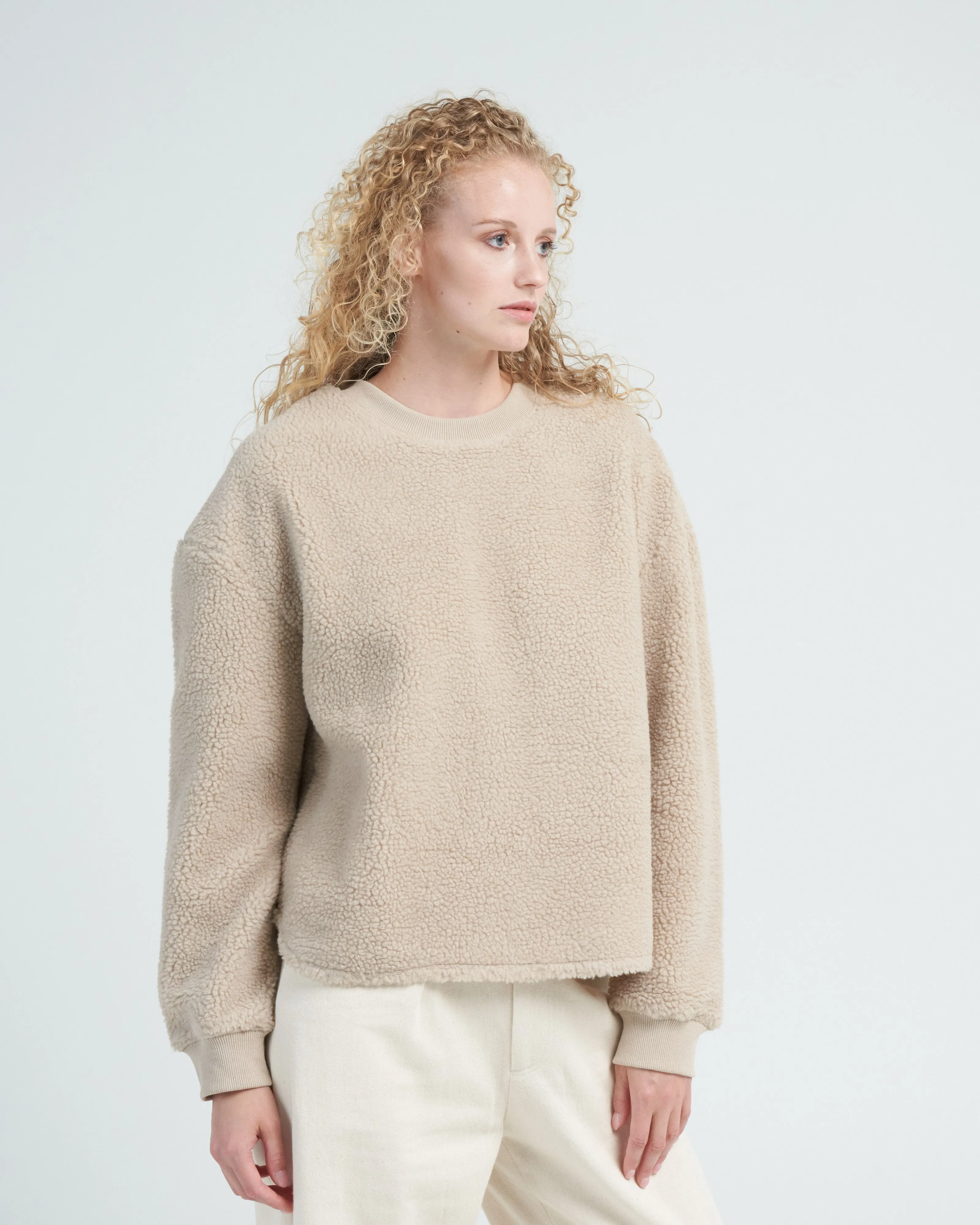 chunky keepsake jumper - beige