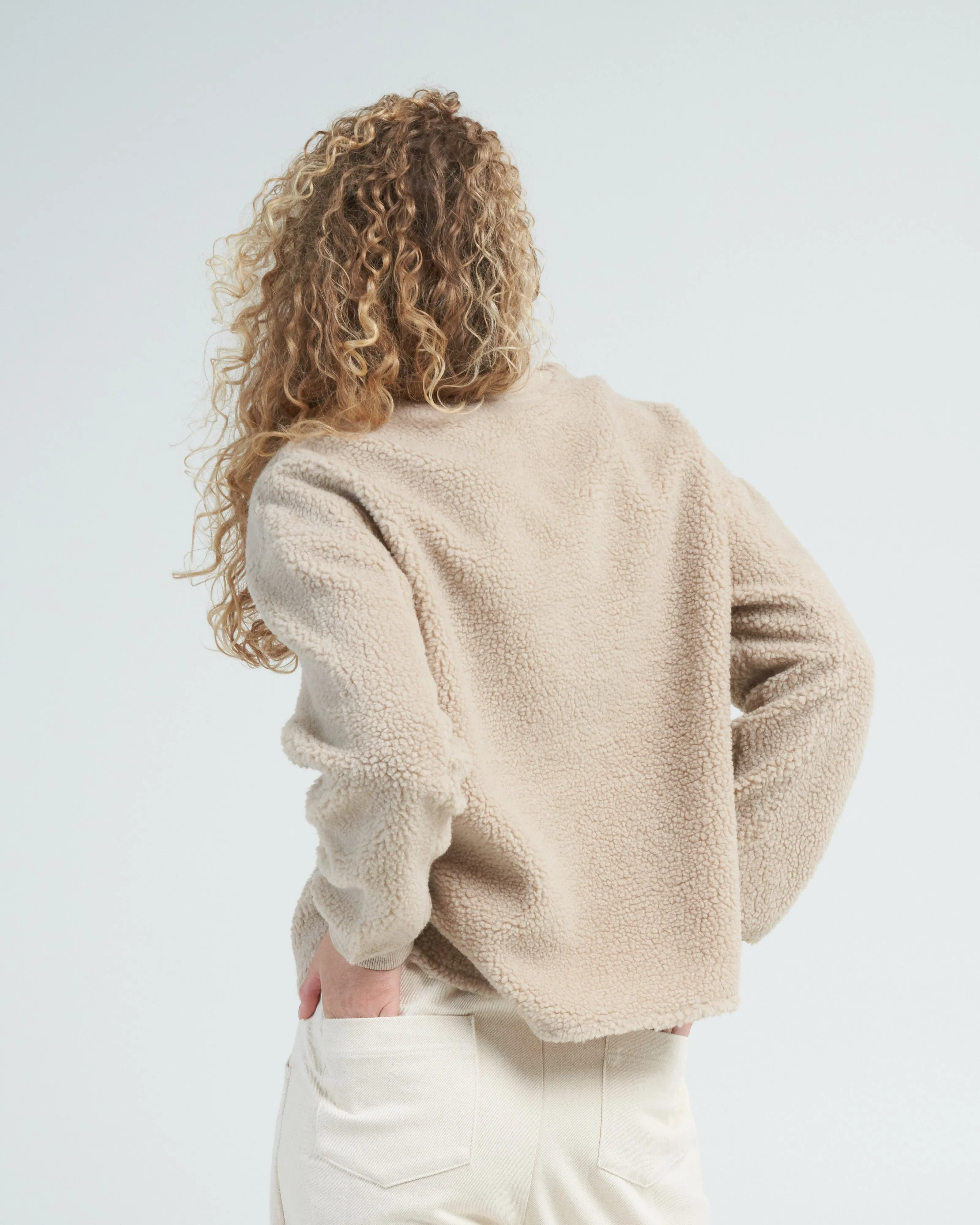 chunky keepsake jumper - beige