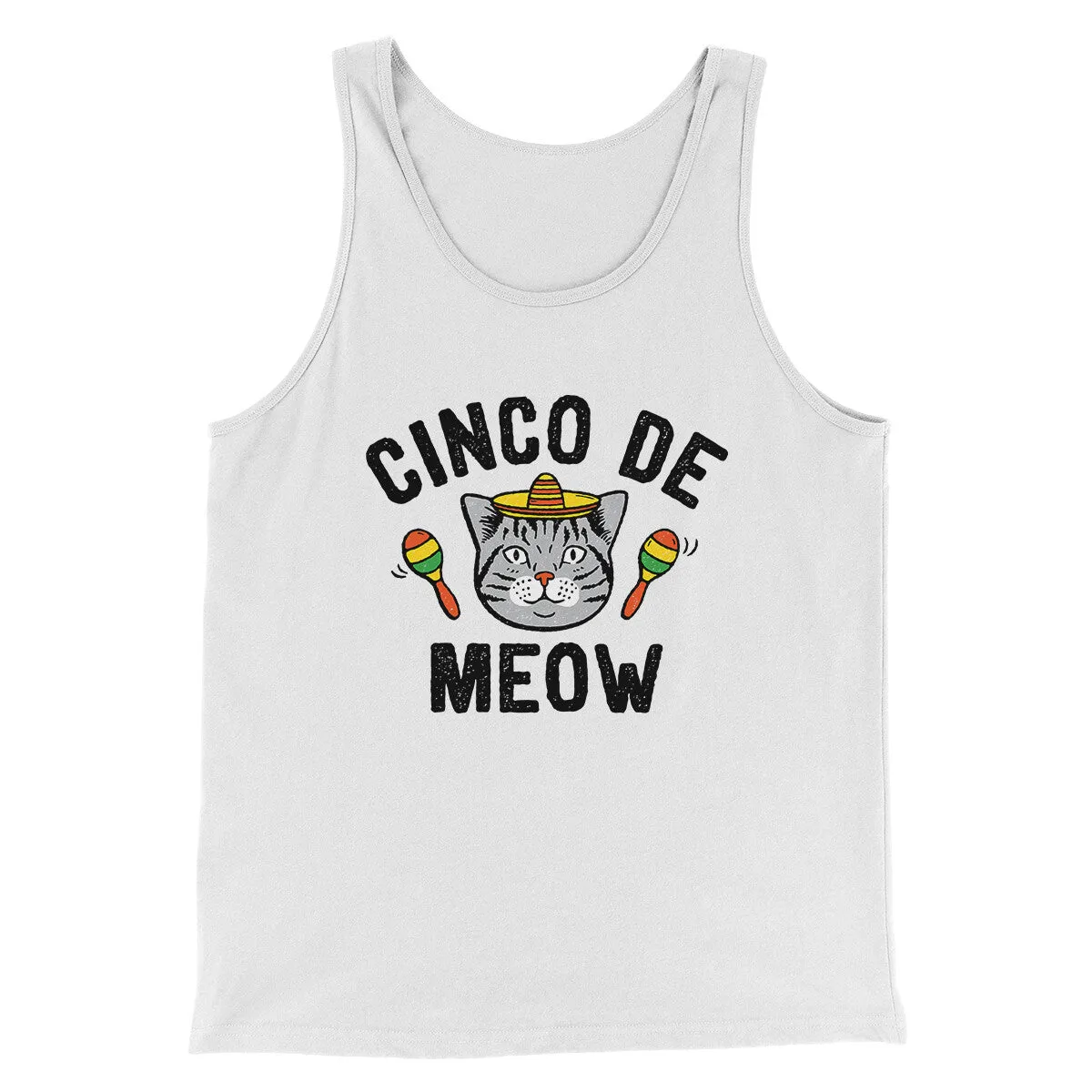 Cinco De Meow Men/Unisex Tank Top