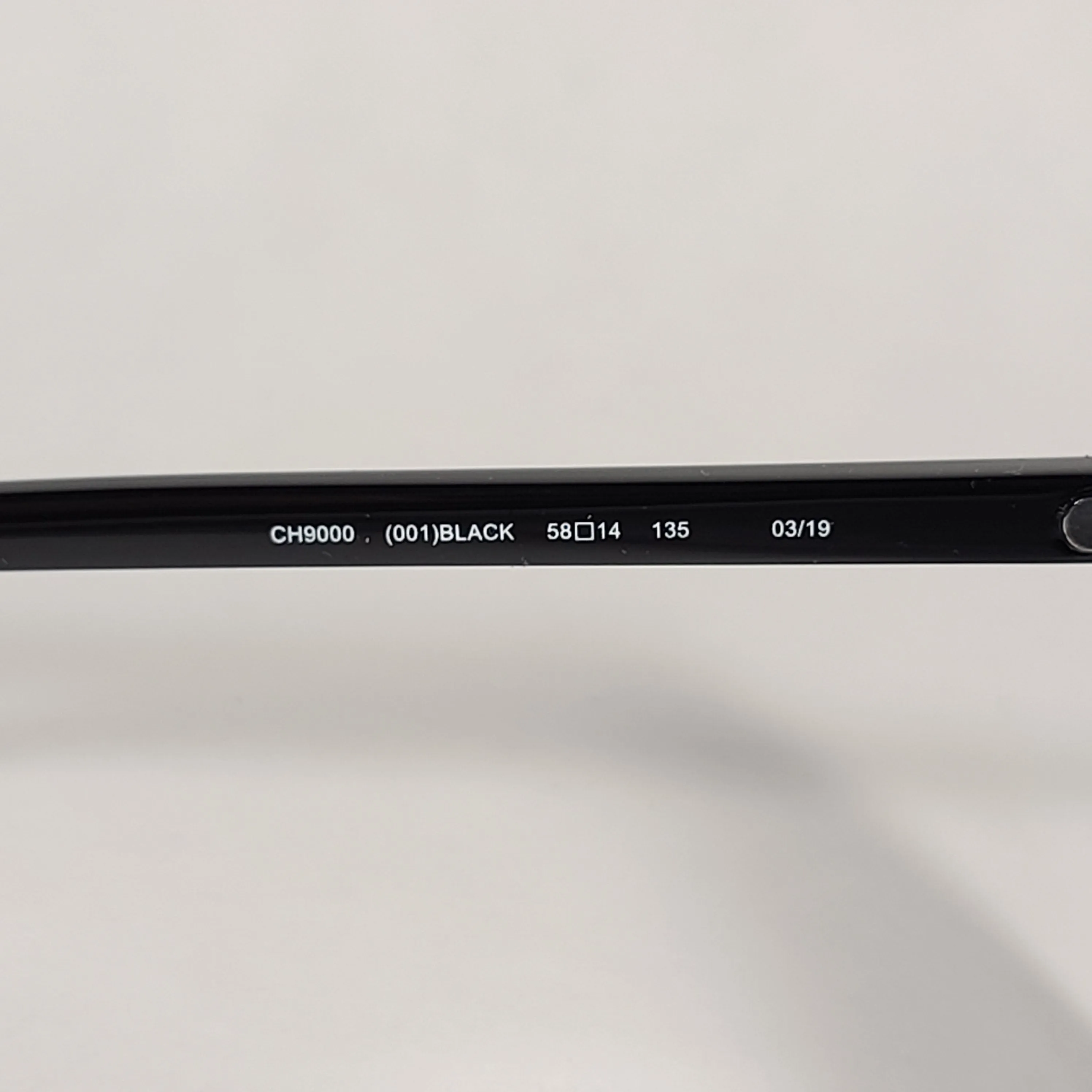 Cole Haan Cat Eye Polarized Sunglasses Shiny Black Frame Gray Lens CH9000 001 BLACK