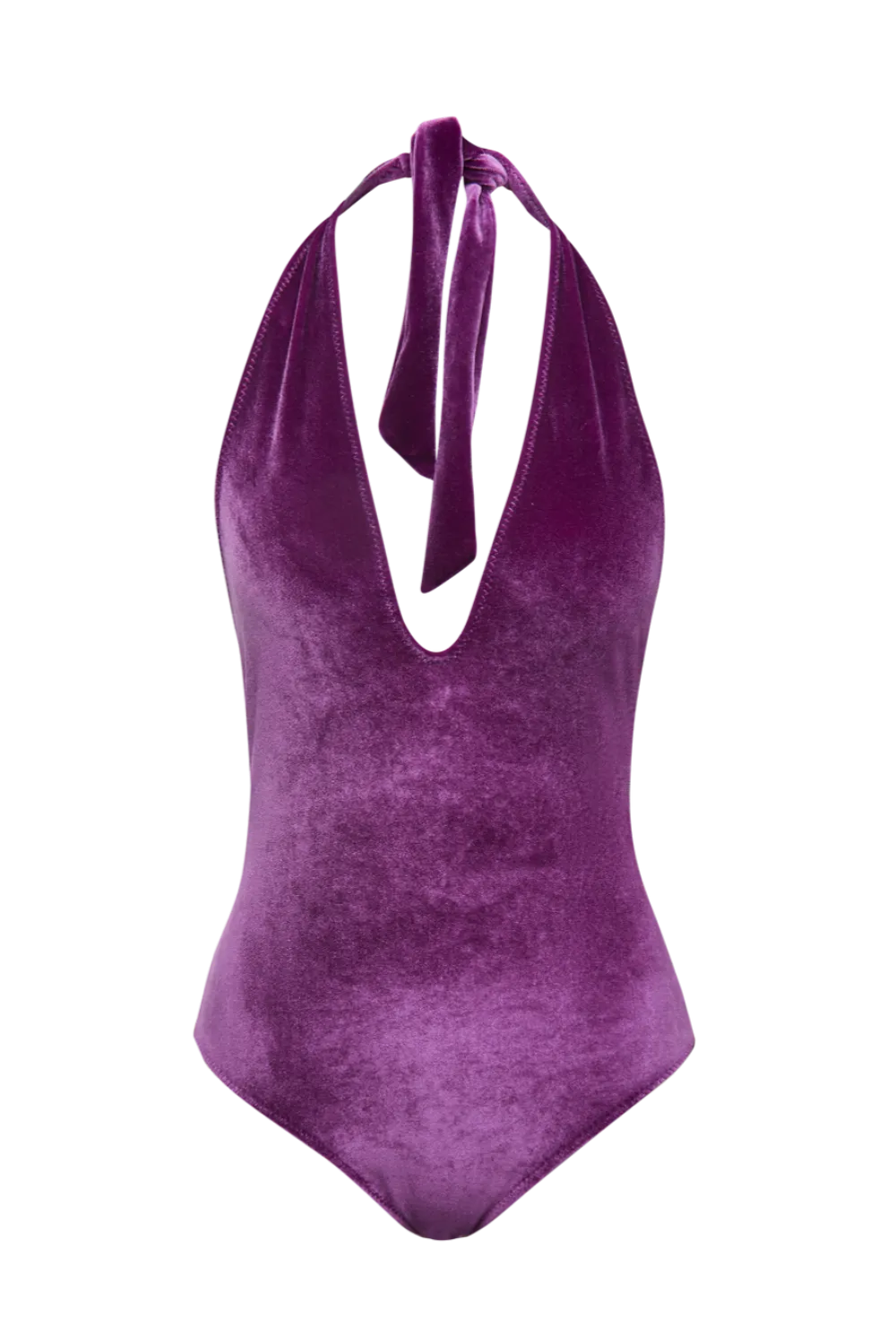 Cool Swimsuit Purple Velvet