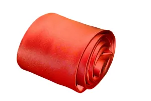 Coral Silk Tie