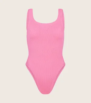Coverage Square Neck Swim - Bubblegum