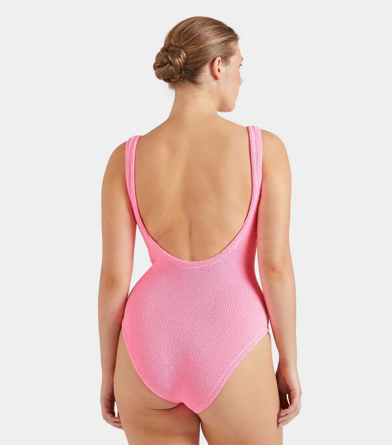 Coverage Square Neck Swim - Bubblegum