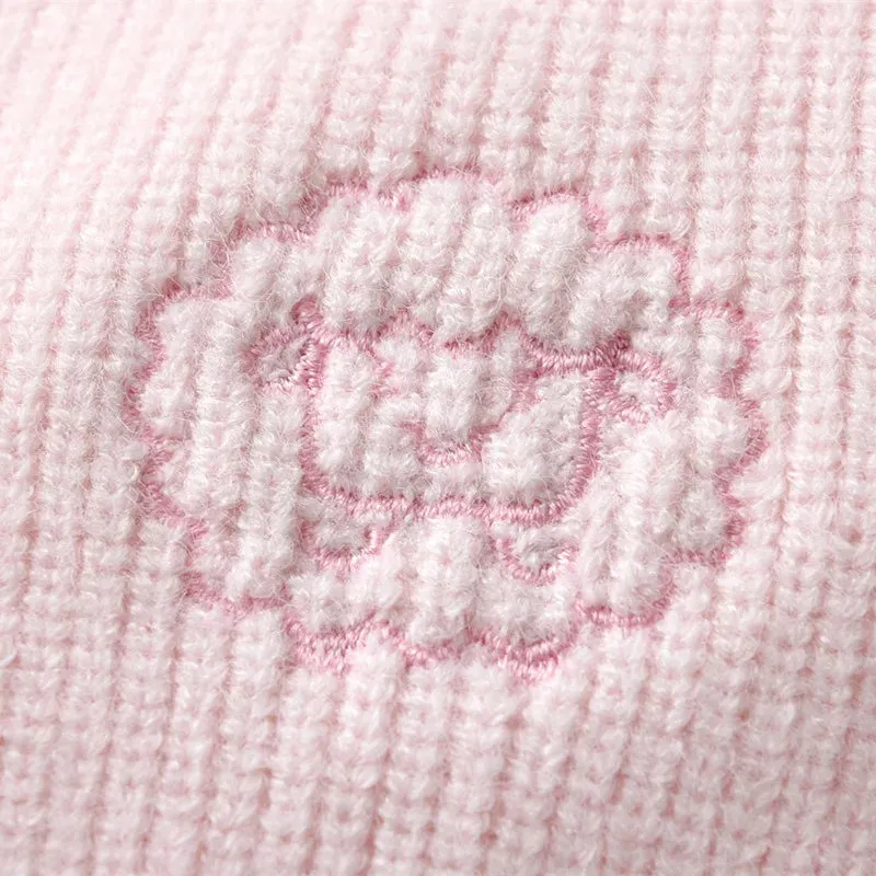 Cozy Knitted Vest Sweater  for Girls