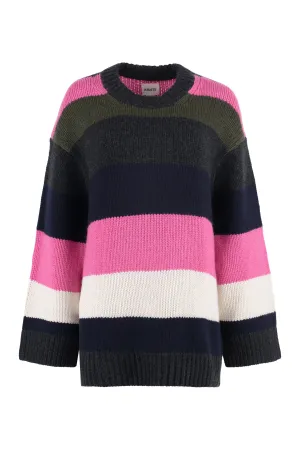 Crew-neck cashmere sweater