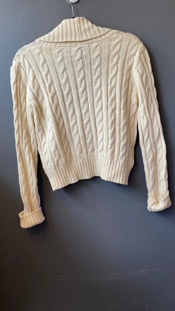 Crop One Button Cardigan