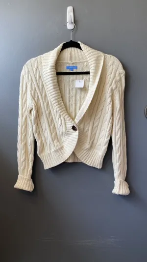 Crop One Button Cardigan